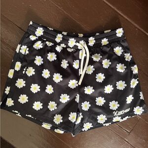 Kill Crew Black Floral Men's Athletic Shorts